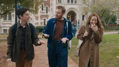 Still from Poetic License, the opening night film at the 2026 Sonoma International Film Festival directed by Maude Apatow